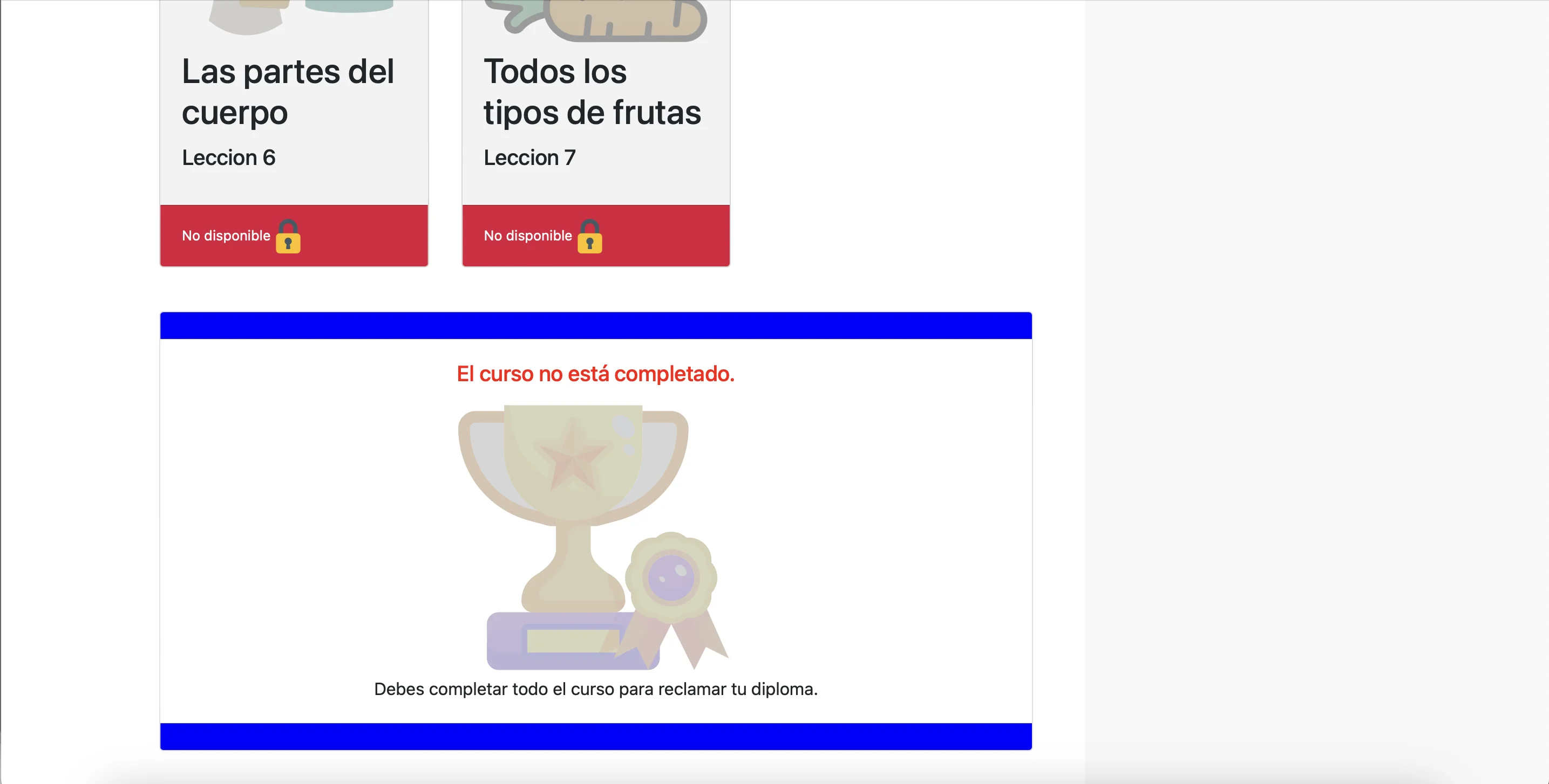 Diploma no disponible